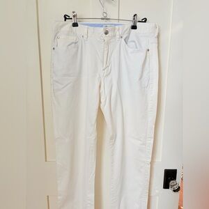 Peter Millar Men’s Golf Pants - White